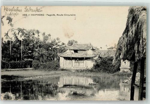 Haiphong 1919 - Pagode Route Circulaire
