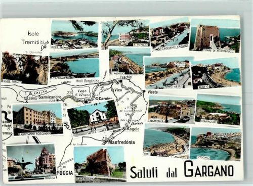 Manfredonia Landkarte