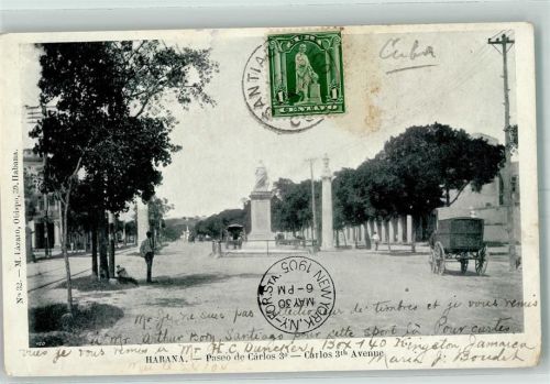 Havanna 1906 Paseo de Carlos 3