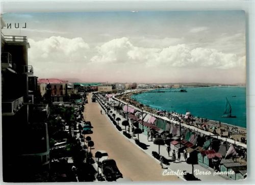 Cattolica Verso Ponente Auto Segelboot