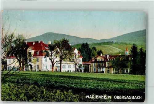 Obersasbach 1910 Marienheim