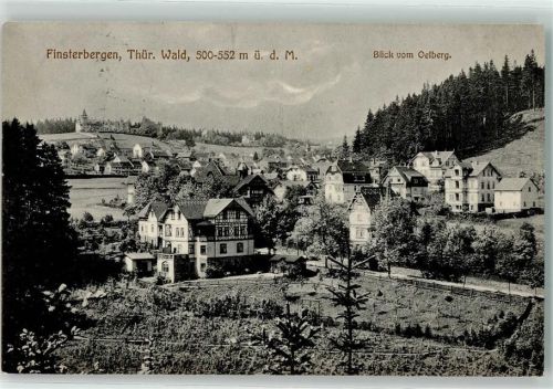 Finsterbergen 1913 Blick v.Oelberg