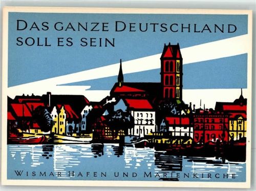 Wittenberg Marktplatz Serie Das ganze Deutschland solles sein Zeichnung sign. Adolf Westerdorf