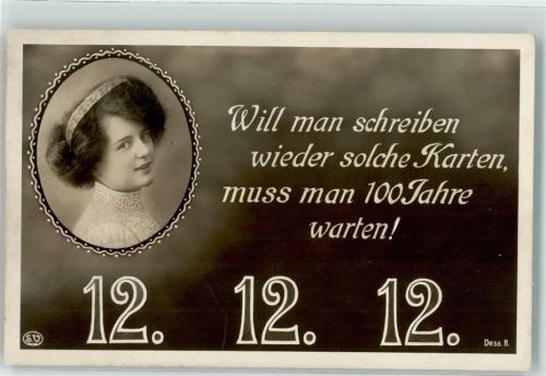 Frauenschönheit 12.12.12.