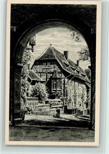 Wartburg 1940 Blick durch das zweite Tor - sign Lindegreen