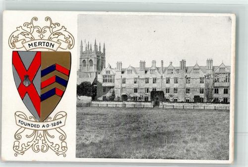 Oxford Merton College Wappen