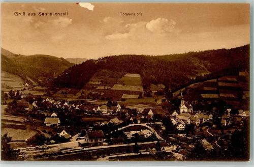 Schenkenzell Bahnhof Kirche