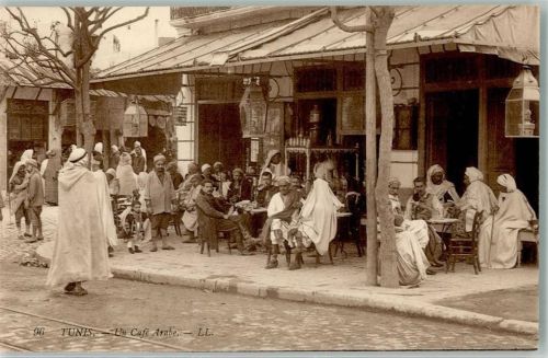 Tunis Arabisches Cafe Tracht