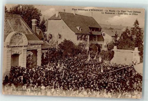 Hericourt Place historique le Musee le Vieux Petit Chateau