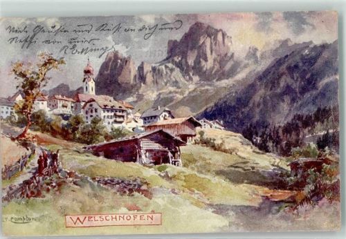 Nova Levante 1902 Berge Kirche