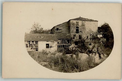 Charleville-Mezieres 1916 Ort handschriftlich Binerville Argonnen W<k i