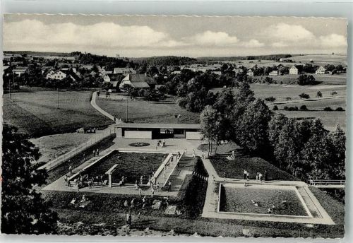 Ühlingen Schwimmbad Foto AK