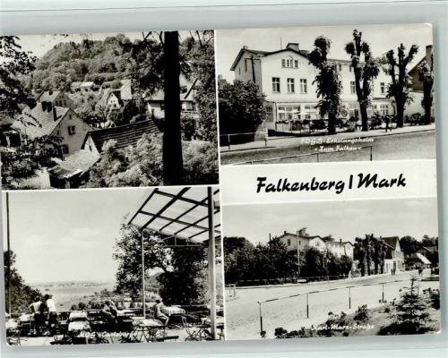 Falkenberg FDGB Erholungsheim Zum Falken Karl Marx Strasse