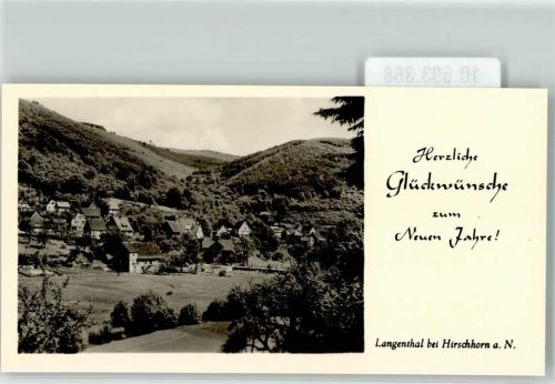 Langenthal Neujahrsgrüße