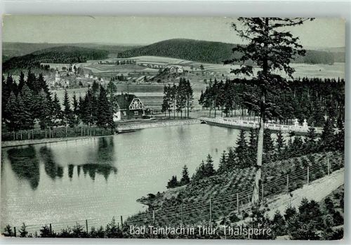 99897 O5809 Tambach-Dietharz , Thüringer Wald - Talsperre