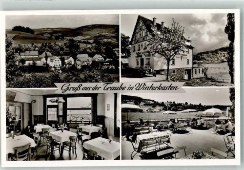 Winterkasten Gasthaus Pension zur Traube Auto