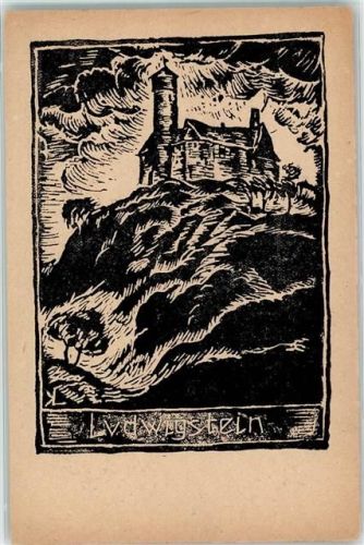 Witzenhausen Jugendburg Ludwigstein Linoleumschnitt Karl Lotze