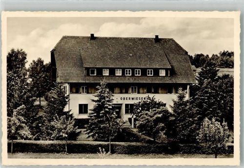 Besenfeld 1953 Hotel Oberwiesenhof Notopfermarke Berlin