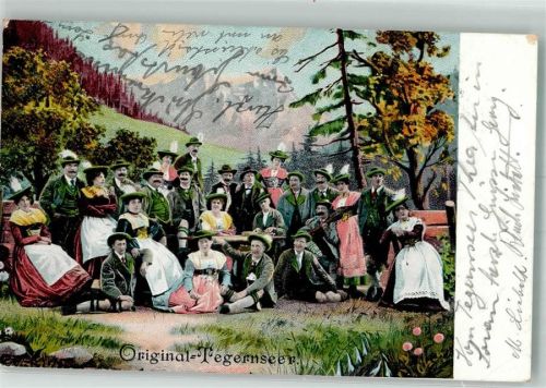 Tegernsee 1904 Original Tegernseer Trachtengruppe