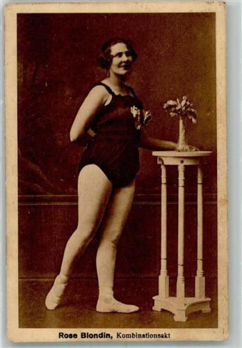 Rose Blondin Kombinationsakt Ballett