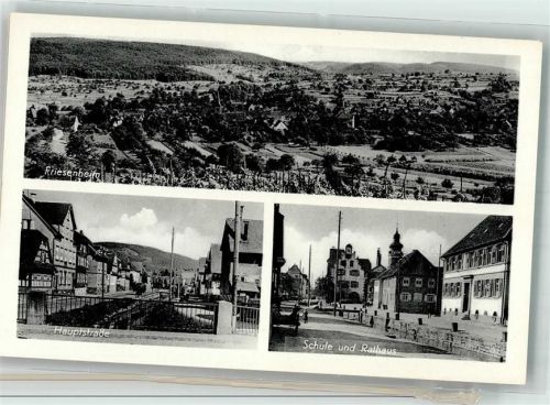 Friesenheim Rathaus Schule Hauptstrasse