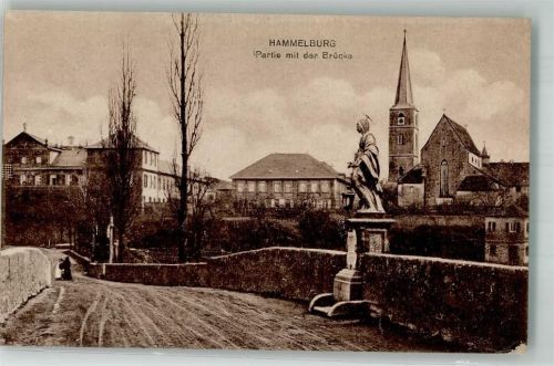 Hammelburg Denkmal Brücke Kirche