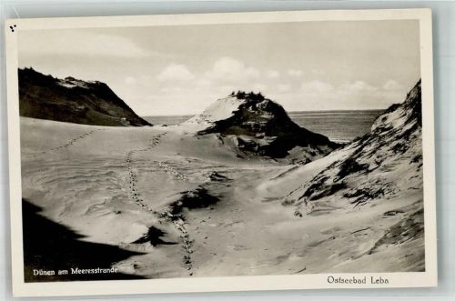 Leba Dünen am Meeresstrand