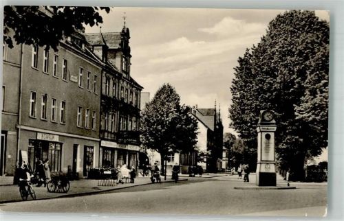 Guben 1961 August- Bebel. Straße Geschäft Konsum