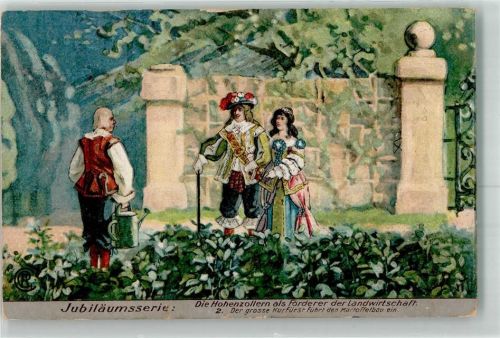 1913 Thomasmehl Serie: Die Hohenzollern als Förderer der Landwirtschaft Nr. 2
