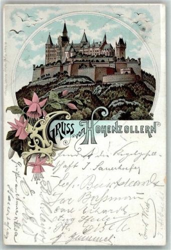 Burg Hohenzollern 1896 Vorläufer