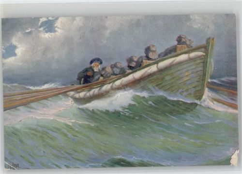 Karte Nr. 9 Rettungsboot - Seenotrettung
