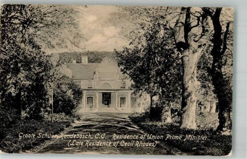 Rondebosch Residence of Union Prime Minister