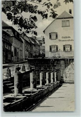 Beerfelden Mümlingquelle Gaststätte Brunnenstube