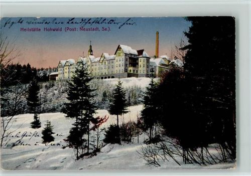 Neustadt Heilstätte Hohwald Winter