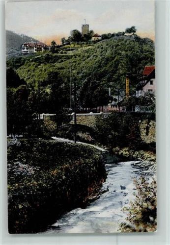 Hornberg Blick auf das Schlosshotel