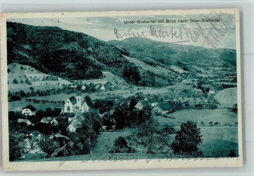 Unterglottertal Blick nach Ober-Glottertal