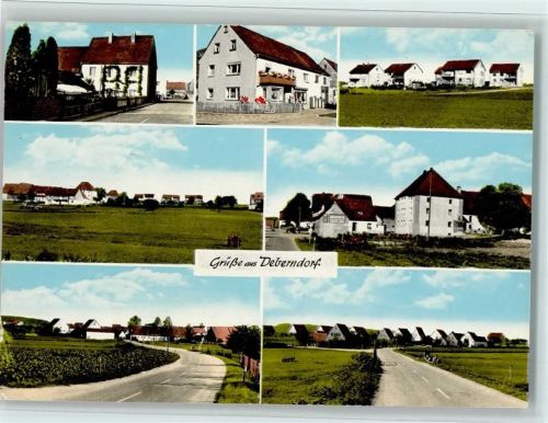 Deberndorf Ortsansichten Mehrfachaufnahme
