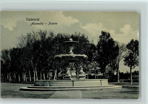Valencia - Alamede-Brunnen