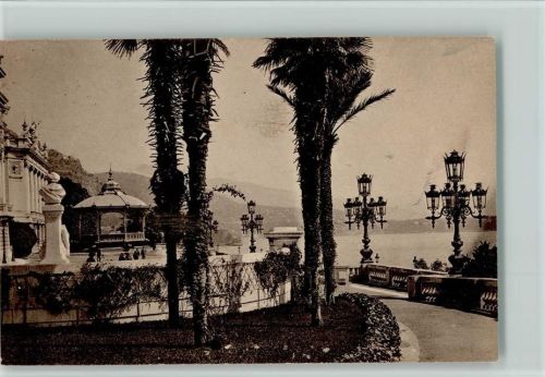 Monte Carlo - Terrassen vom Casino 1925 AK