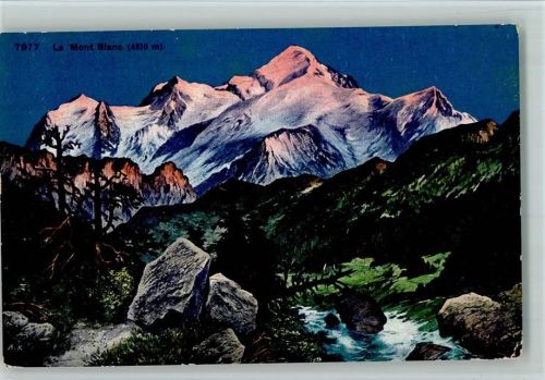 Chamonix-Mont-Blanc Le Mont Blanc
