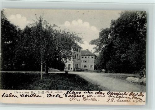 Bad Boll 1910 Teilansicht