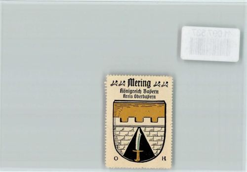 Mering Vignette Wappen Kaffee Hag ca 1920-1940