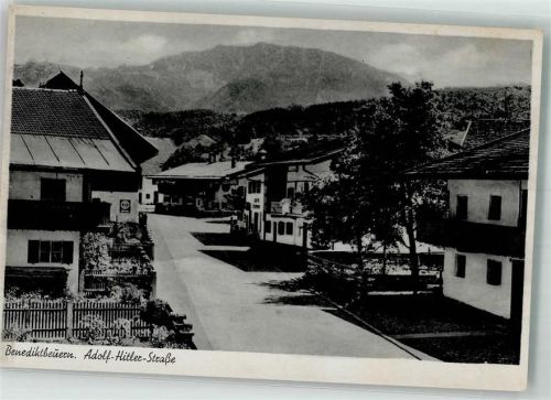 Benediktbeuern WK II Adolf-Hitler Straße