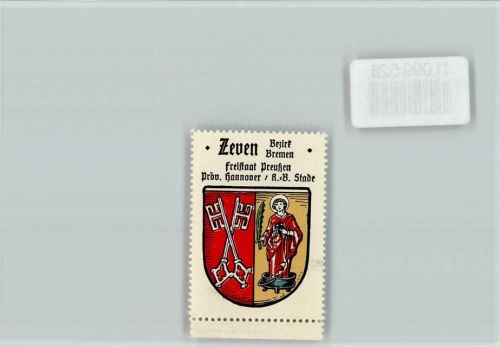 Zeven Vignette Wappen Kaffee Hag ca 1920-1940