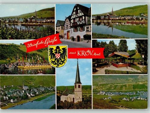 Kröv Ortsansichten Mehrfachaufnahme Kirche