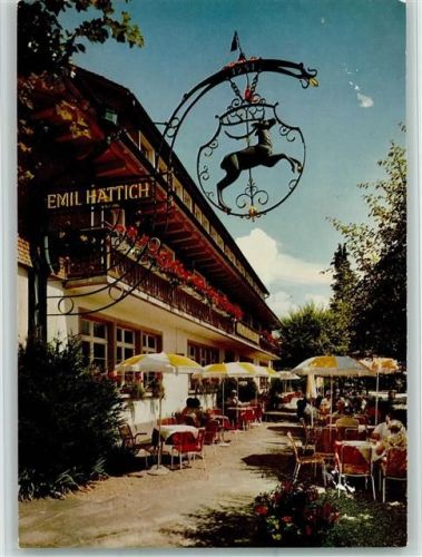 St. Märgen Hotel Hirschen Terrasse