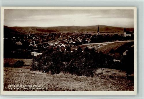 Sobernheim Gesamtansicht vom Domberge aus