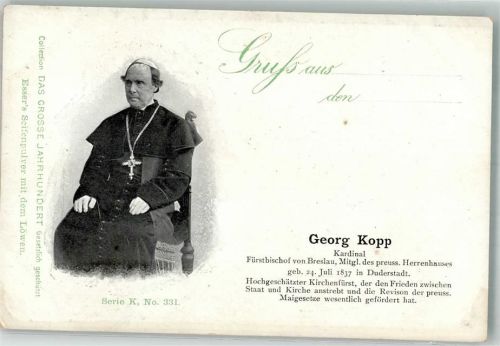 Georg Kopp d. Gr. Jahrhundert Serie K No. 331 Esser`s Seifenpulver m.d. Löwen
