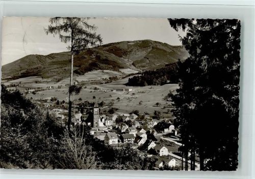 Elzach Ortsansicht mit Kurheim