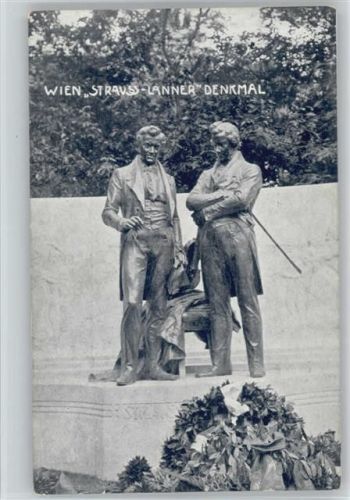 B.K.W. - Wien Strauss-Lanner Denkmal